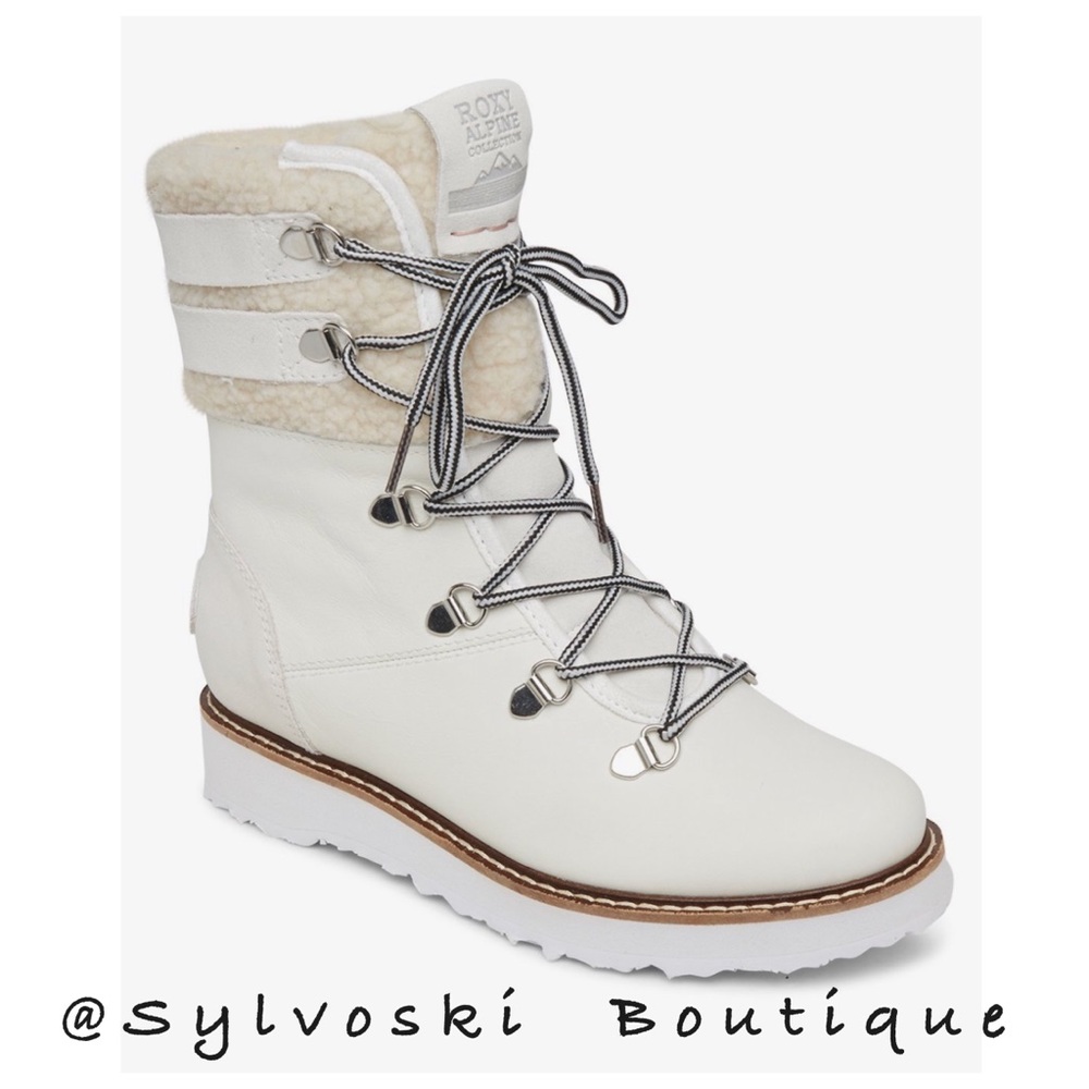 🔥ROXY Brandi - Leather Boots for Women NWT - Picture 3 of 13